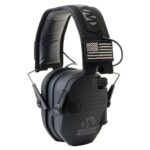 Walker’s Razor Patriot Series Razor Slim Electronic Muff 23 NRR Black Patriot