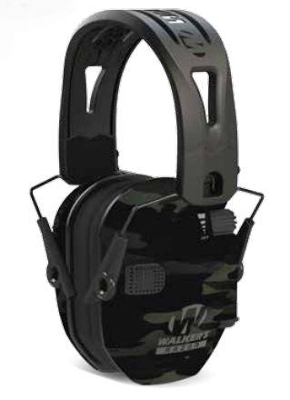 Walker’s  Razor Tacti-Grip Ear Muffs -Camo Gray 23NRR