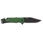 SOG Knives Escape 2.0 Folding Knife 3-2/5″ Semi Serrated Clip Point Blade OD Green Blister