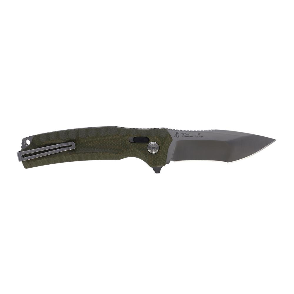 SOG Knives Hidaka XR Folding Knife 4″ Modified Tanto Blade Olive Box