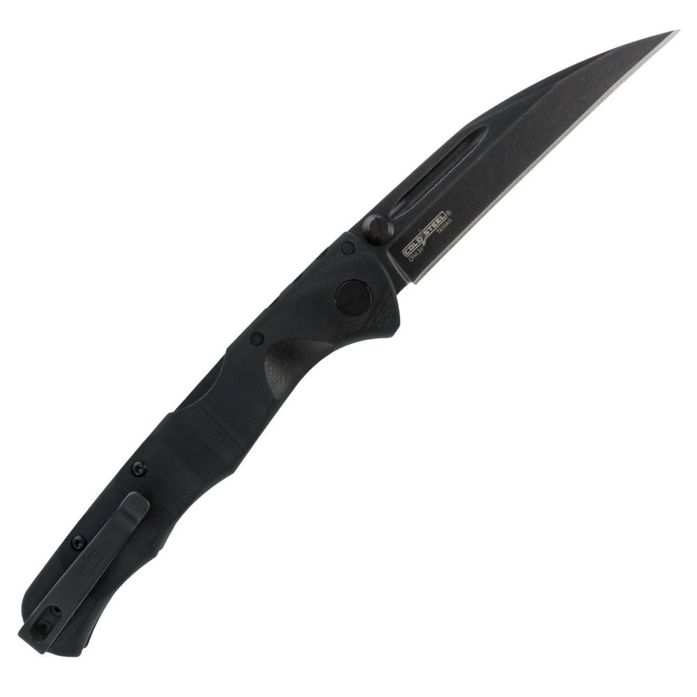 Cold Steel Frenzy II Folding Knife 3-1/2″ Sheepsfoot Blade Blackout