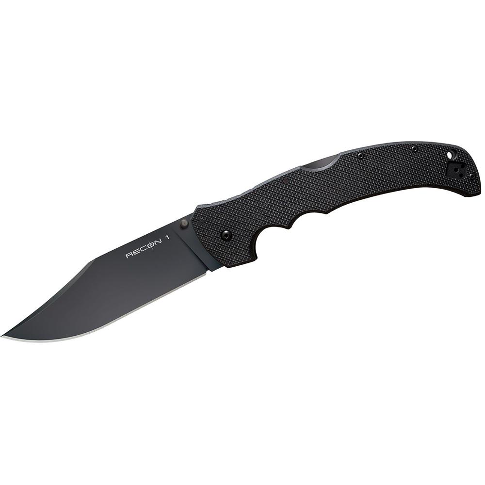 Cold Steel Recon XL Folding Knife 5-1/4″ Clip Point Blade Black