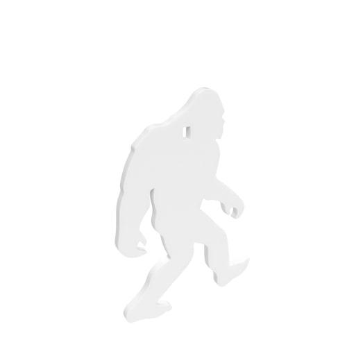 Birchwood Casey AR500 3/8″ Steel 1 Hole Animal Silhouette Target – Yeti 1/ct