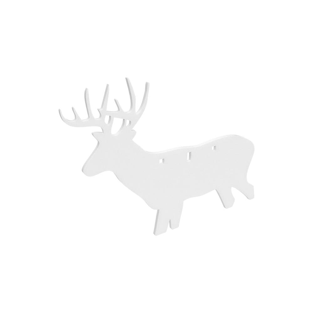 Birchwood Casey AR500 3/8″ Silhouette Plate Target 3-Hole Deer
