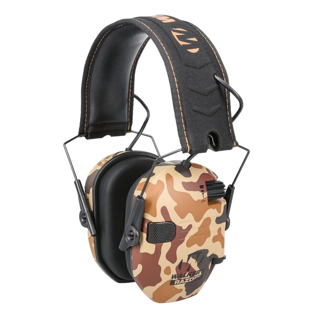 Walker’s Razor Slim Electronic Ear Muffs – Duck Camo 23db