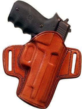 Tagua Gunleather Open Top Belt Holster for Colt Gov’t 1911 5″ Brown Right Hand