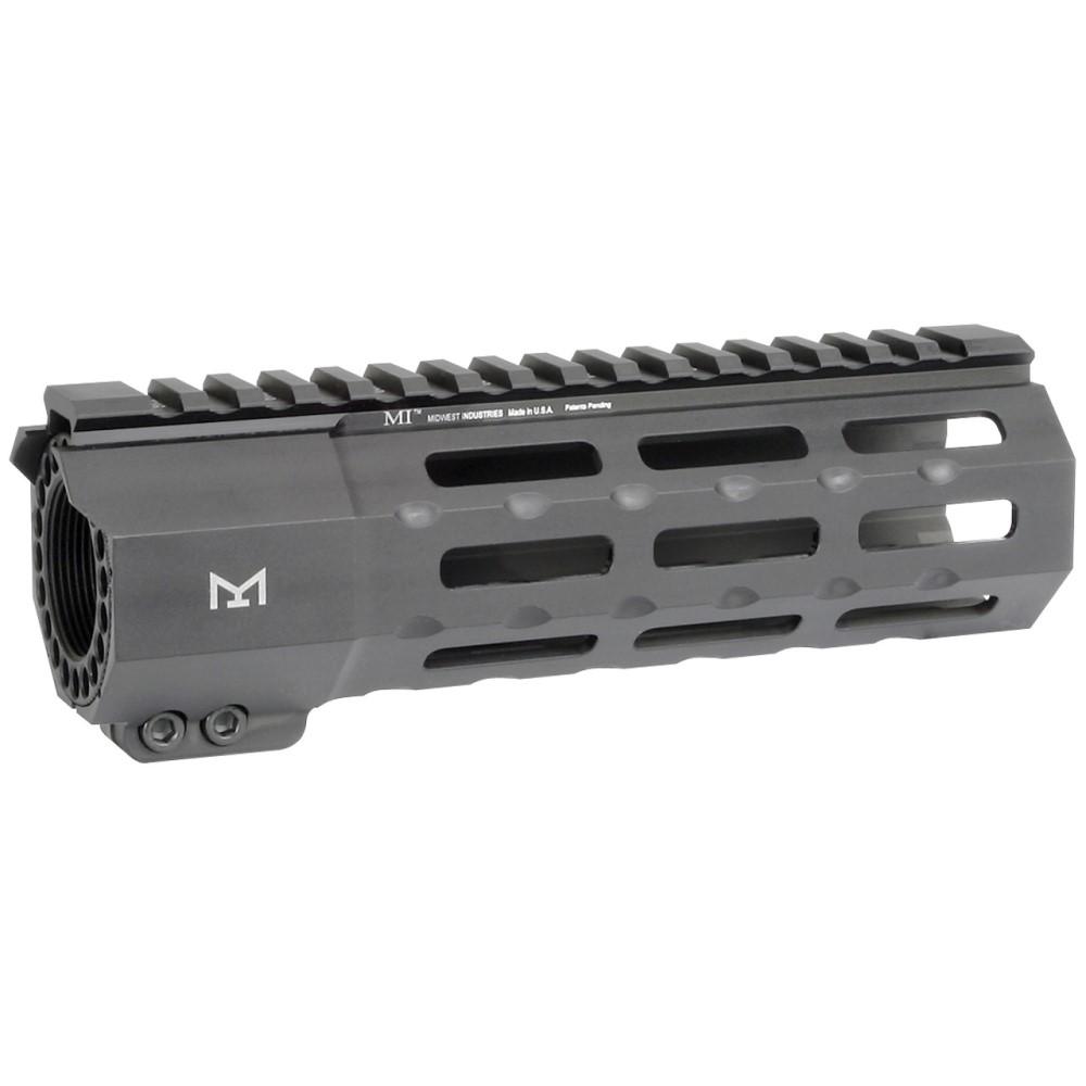 Midwest Industries Suppressor Series 1-Piece Free Float Handguard M-LOK 7.25″ Black