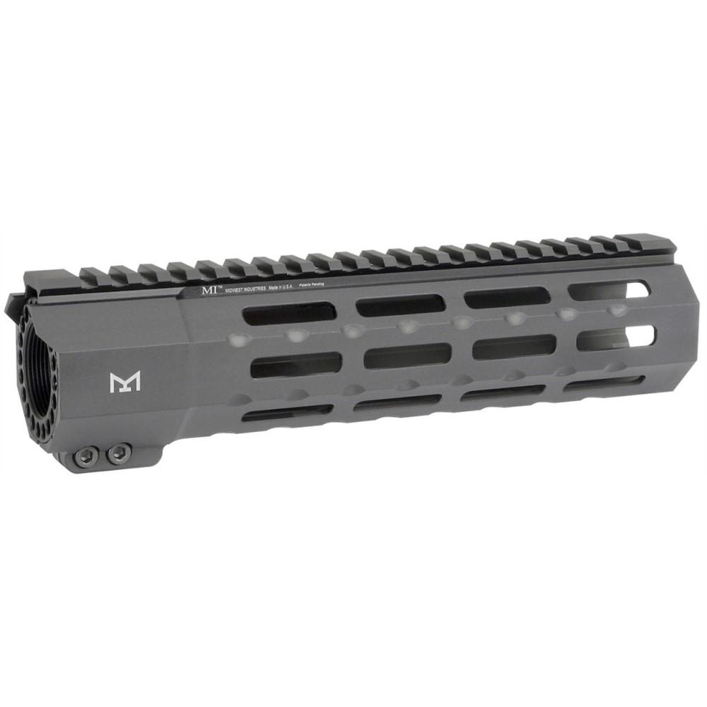 Midwest Industries Suppressor Series 1-Piece Free Float Handguard M-LOK 9.25″ Black