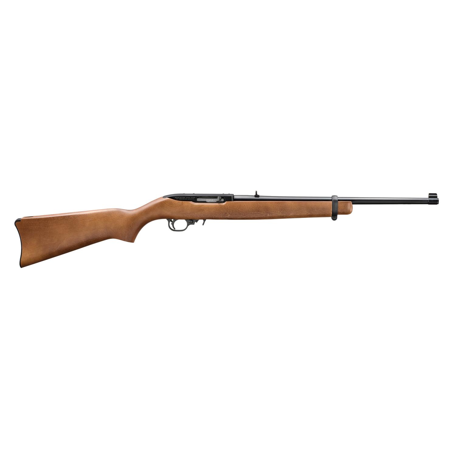 Ruger 250th Anniversary Rifle 10/22 Rifle 22 LR 10rd Magazine 18.5″ Blued Barrel Wood Stock