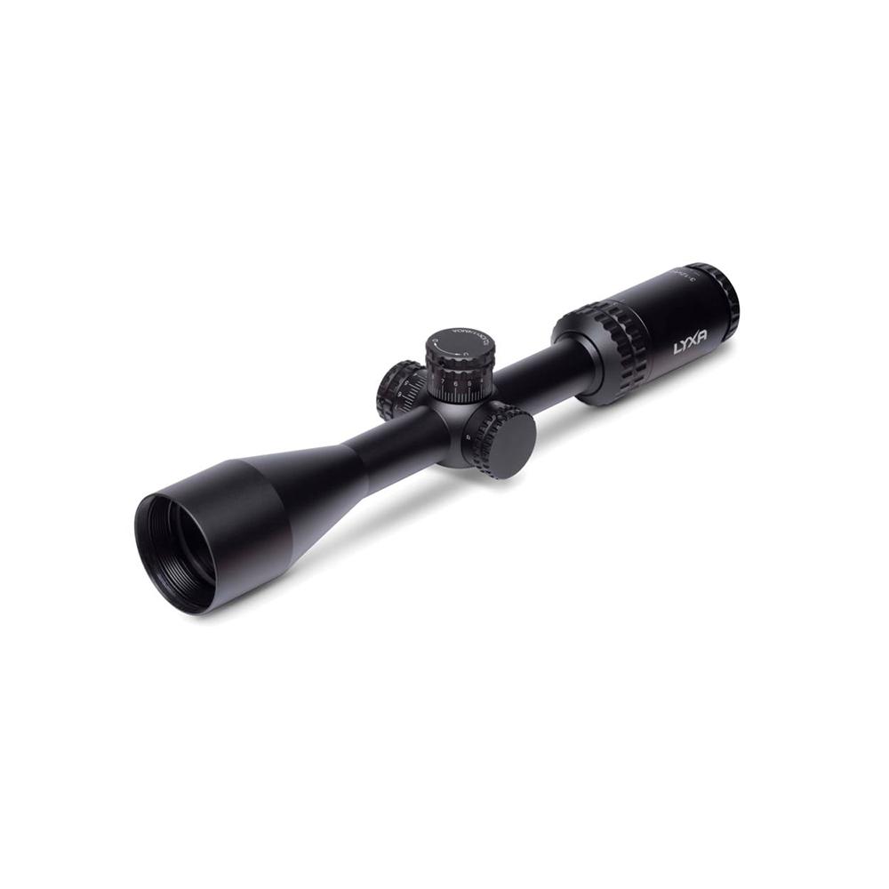 EXCLUSIVE Viridian LYXA Rifle Scope 3-12×44 1″ SFP BDC MOA Non-Illum Black