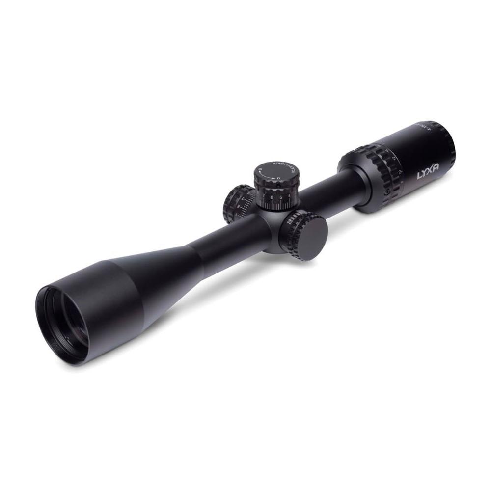 EXCLUSIVE Viridian LYXA Rifle Scope 4-16×44 1″ SFP BDC MOA Non-Illum Black