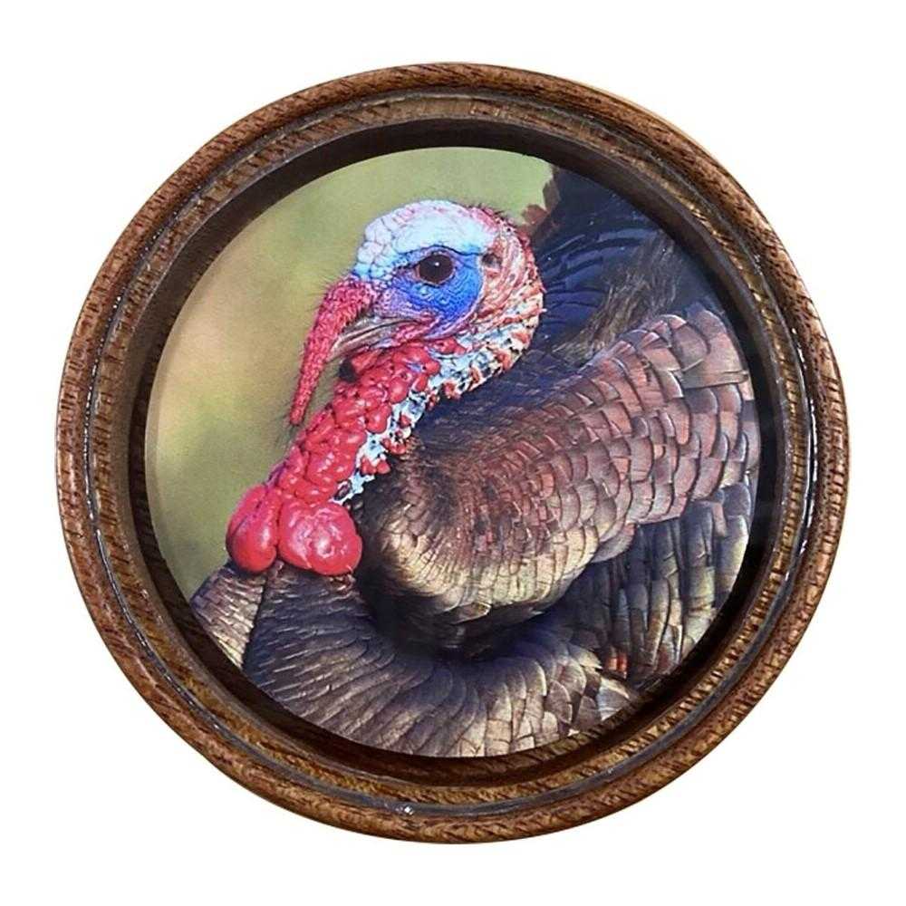 The Grind Bark’n Betty Glass Turkey Pot Call with Hickory Striker