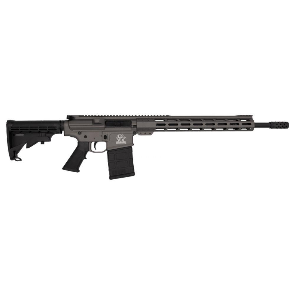 GLFA AR-15 Rifle .308 Win 10rd Magazine 18″ Stainless Barrel 15″ MLOK Rail Tungsten/Nitride Finish