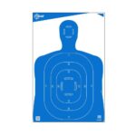 Allen EZ-Aim Silhouette Paper Shooting Targets 23″W x 35″H Blue 100/ct