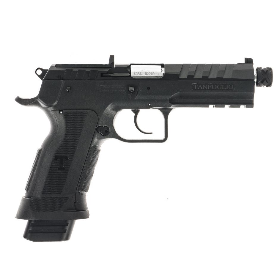 IFG Tanfoglio Force Duty Tactical Handgun 9mm Luger 20rd Magazine(1) 4.9″ Threaded Barrel Rapid Sight System