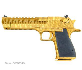 DESERT EAGLE .44 MAGNUM 6′ 8RD TITANIUM GOLD STIPE