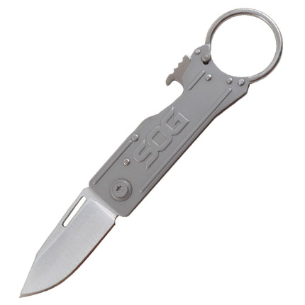 SOG KEYTRON KEY RING GRAY 1.8″
