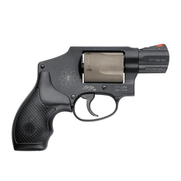 Smith & Wesson M340 PD Handgun .357 Mag 5rd Capacity 1.88″ Barrel Black and Tan No Lock