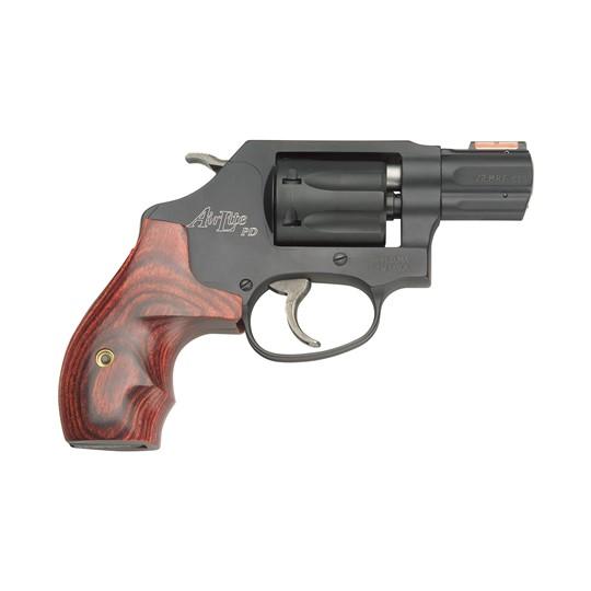 Smith & Wesson J-Frame Model 351 PD Handgun .22 Mag 7rd Capacity 1.88″ Barrel Black with Wood Grip
