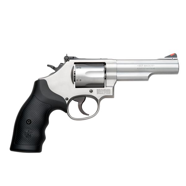 Smith & Wesson K-Frame Series Model 66 Handgun .357 Mag 6rd 4.25″ Barrel Silver with Black Grip
