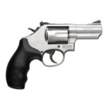Smith & Wesson K-Frame Model 66 Combat Magnum Handgun .357 Mag 6rd Capacity 2.75″ Barrel Silver with Black Grip