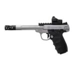 Smith & Wesson Performance Center SW22 Victory Target Handgun 22 LR 10rd Magazine 6″ Fluted Barrel with Red Dot Sight
