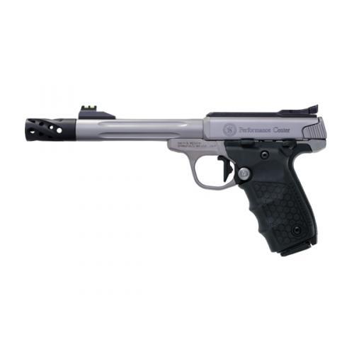 S&W Performance Center SW22 Victory Target Model Handgun .22LR 10rd Magazine 6″ Fluted Barrel