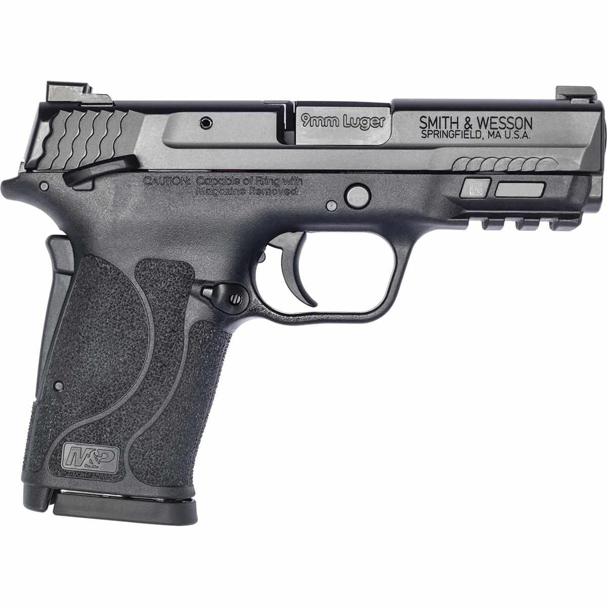 S&W M&P 9 SHIELD EZ Handgun 9mm Luger 8rd Magazine 3.675″ Barrel Manual Thumb Safety