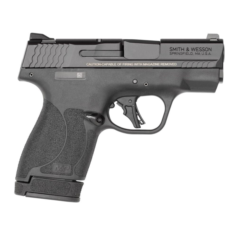 S&W M&P9 Shield Plus Handgun 9mm Luger 10rd & 13rd Magazines (2) 3.1″ Barrel No Manual Safety Black