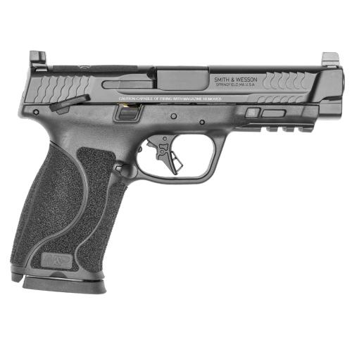S&W M&P 10mm M2.0 Optic Ready Handgun 10mm Auto 15rd Magazine 4.6″ Barrel Thumb Safety