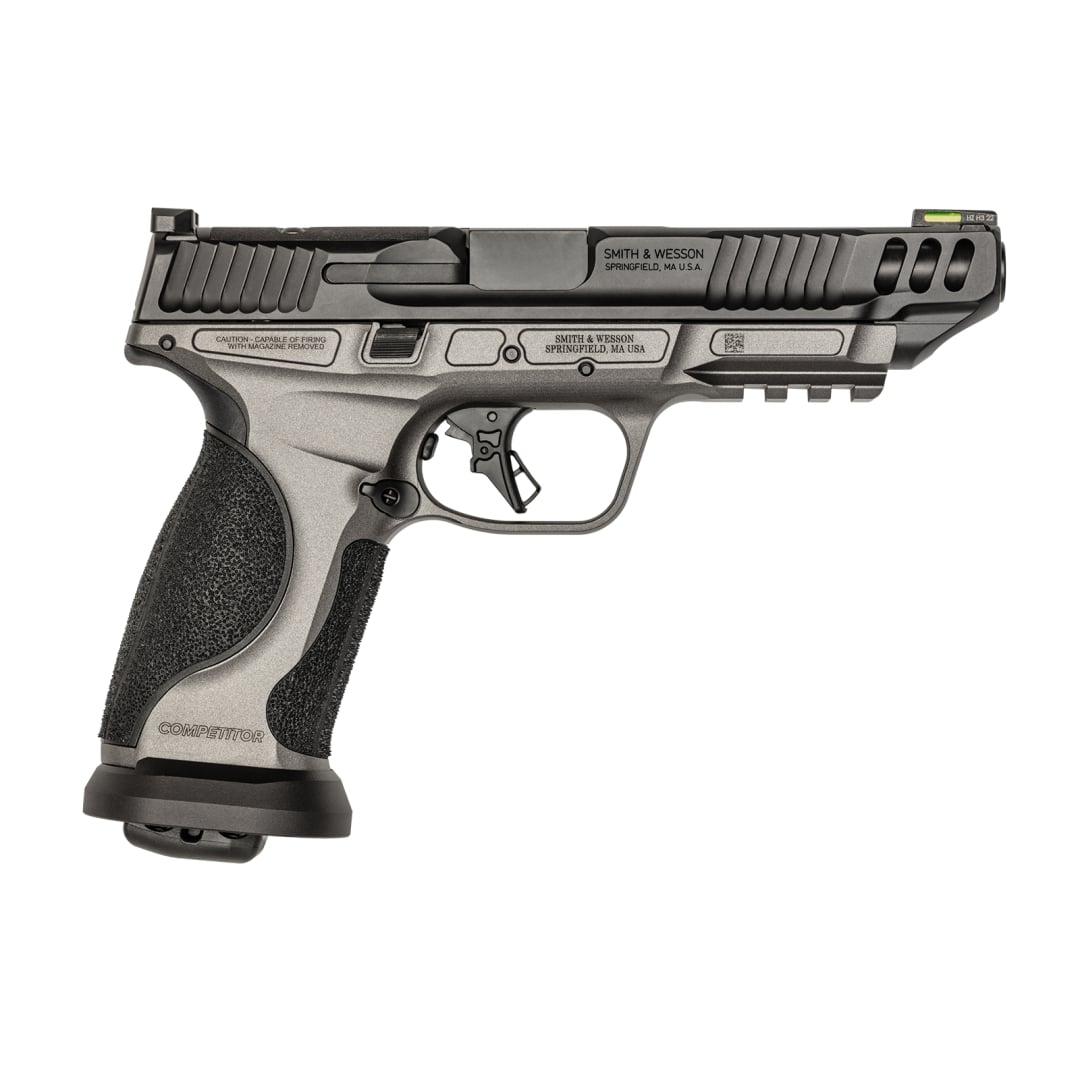 S&W M&P9 M2.0 Performance Center Competitor Handgun 9mm Luger 10rd Magazines(4) 5″ Barrel 2-Tone Optic Ready
