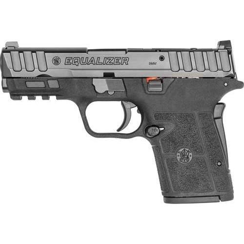 Smith & Wesson Equalizer Handgun 9mm Luger 10rd Magazines 3.675″ Barrel Black No Thumb Safety