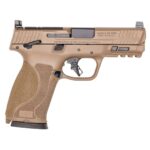 Smith & Wesson M&P 10mm M2.0 Optic Ready Handgun 10mm Auto 15rd Magazine 4″ Barrel Thumb Safety FDE