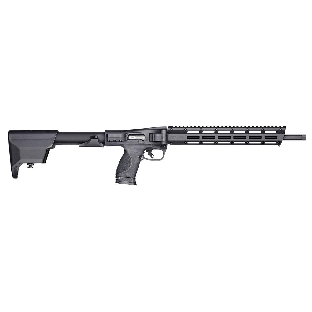 S&W M&P FPC Compliant Rifle 9mm Luger 10rd Magazines(3) 16.25″ Barrel M-LOC Rail uses Double Stack M&P Magazines