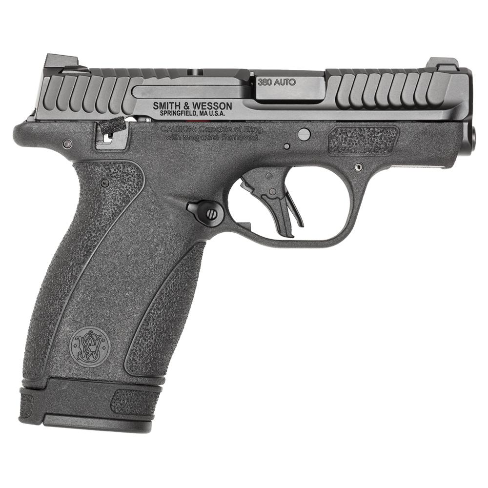 Smith & Wesson M&P Bodyguard 2.0 Handgun .380 Auto 10rd (1) & 12rd (1) Magazines 2.75″ Barrel Black Thumb Safety