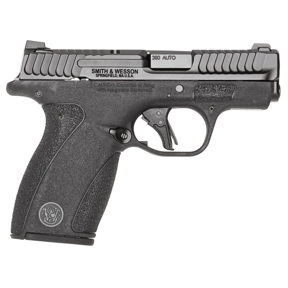 Smith & Wesson M&P Bodyguard 2.0 Handgun .380 Auto 10rd (1) & 12rd (1) Magazines 2.75″ Barrel Black No Thumb Safety