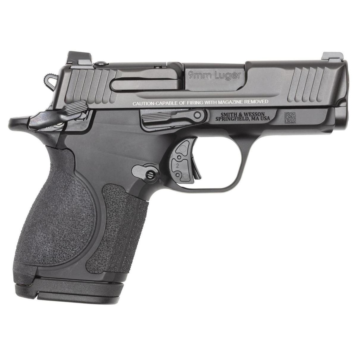 S&W CSX E-Series Handgun 9mm Luger 10rd Magazines(2) 3.1″ Barrel Thumb Safety Black Slide