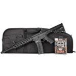Smith & Wesson M&P15-22 Sport Rifle .22 LR 25rd Magazine 16.5″ Barrel Black Howard Leight Hearing Bag Bundle