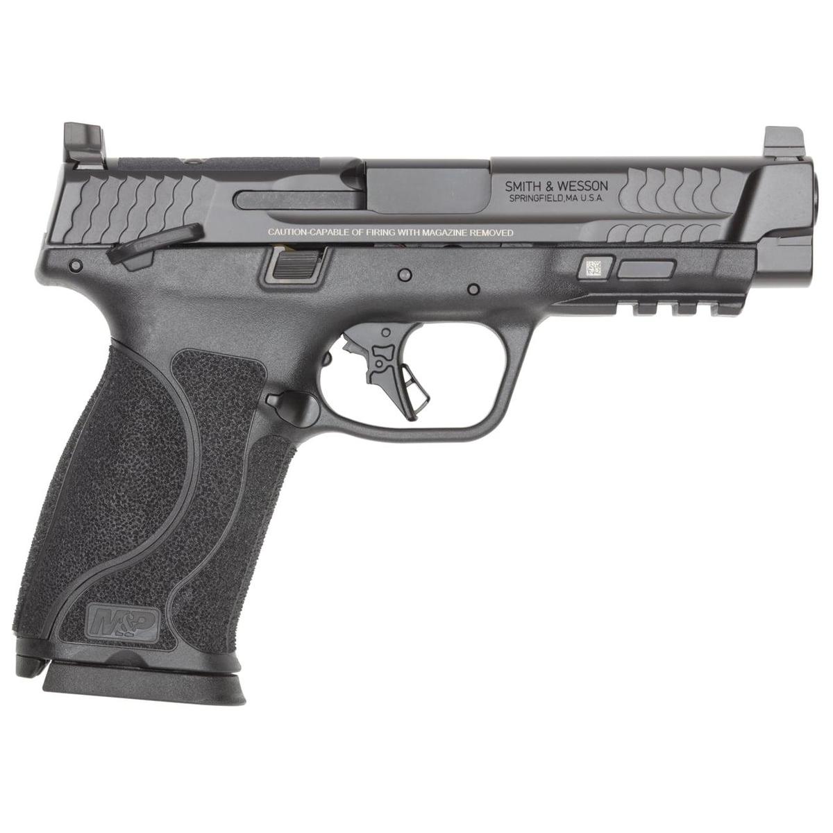 M&P 10mm M2.0 OR Compliant Handgun 10mm Auto 10rd Magazines(2) 4.6″ Barrel Thumb Safety Black