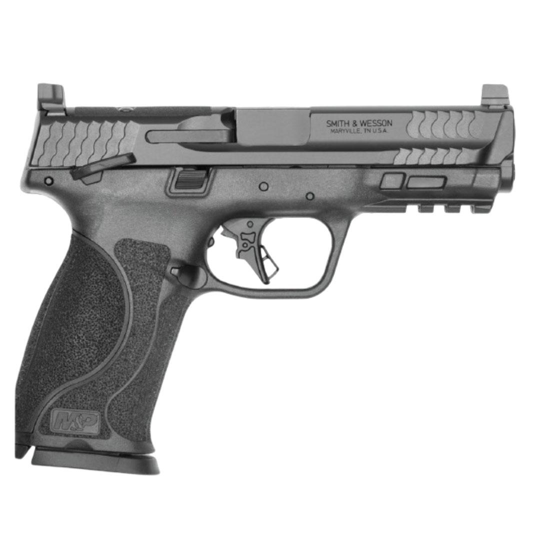 S&W M&P9 M2.0 Optic Ready Handgun 9mm Luger 10rd Magazines(2) 4.25″ Barrel Thumb Safety Load  Indicator CA Compliant