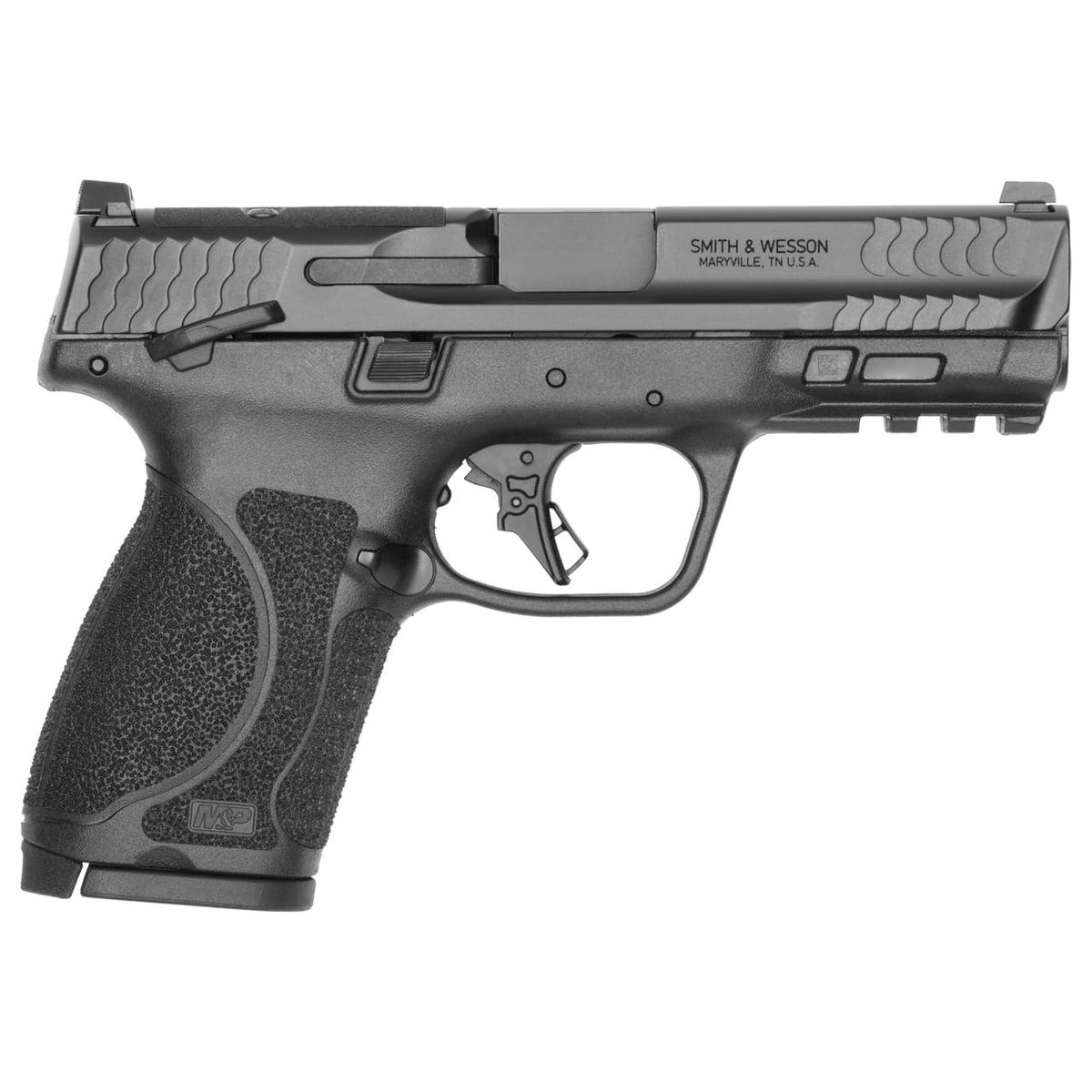 S&W M&P9 M2.0 Compact Optic Ready Handgun 9mm Luger 10rd Magazines(2) 4″ Barrel Thumb Safety Load  Indicator CA Compliant