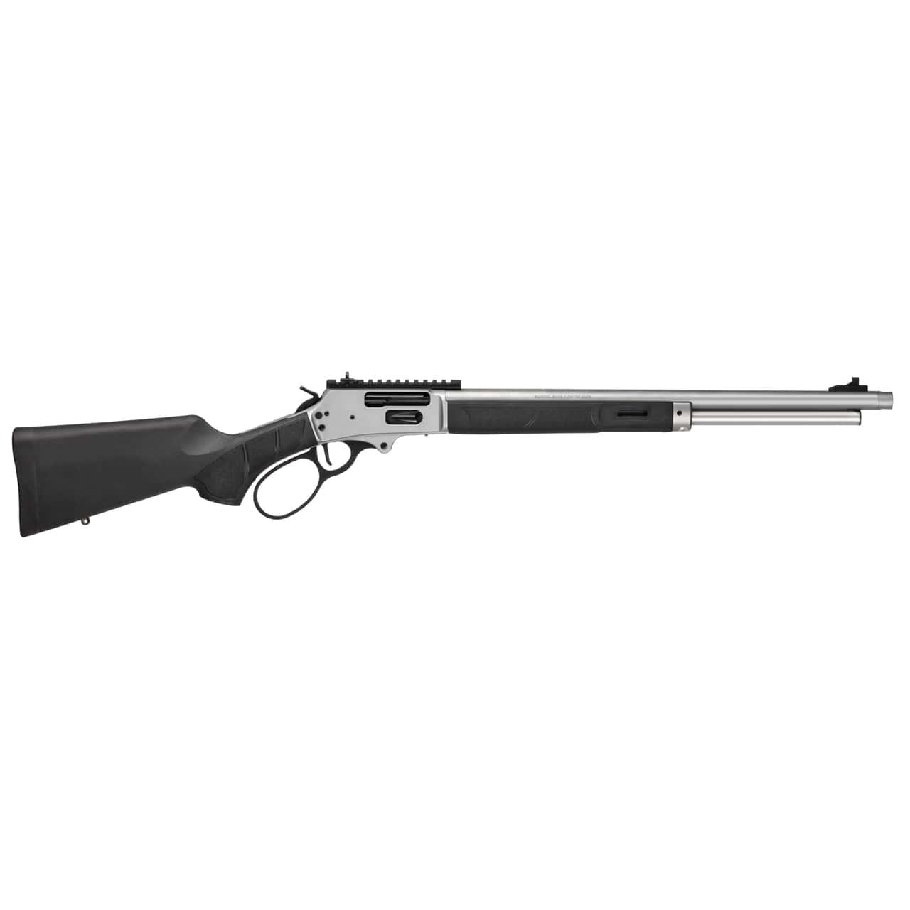 S&W Model 1854 Stainless Steel/Synthetic Stock Rifle .45-70 Gov?t 6rd Capacity 20″ Threaded Barrel