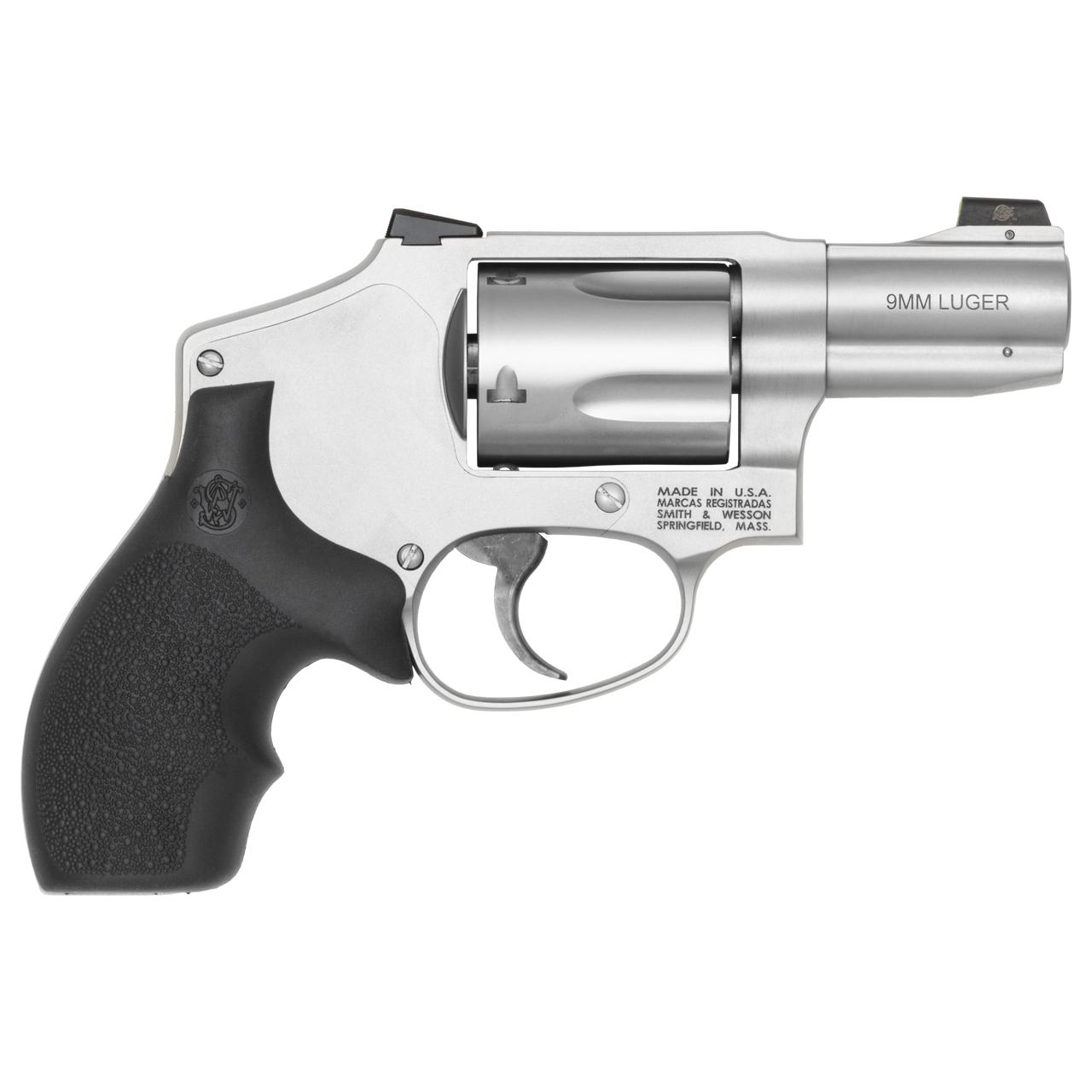 S&W Model 940-3 Carry Revolver 9mm Luger 5rd Capacity 2.17″ Barrel Stainless Frame Night Sight
