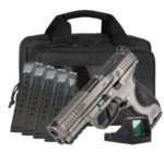 S&W M&P9 M2.0 Metal OR NTS Carry On Bundle 9mm Luger 17rd Magazines(5) 4.25″ Barrel w/RFX 11 Savior Specialist Bag