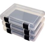 MTM In-Safe Storage Case 9″ Clear 3/ct