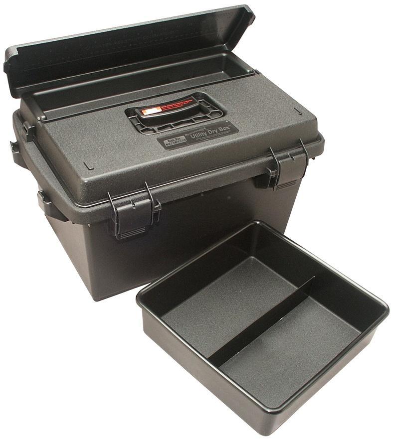 MTM 18.5″ x 13″ x 10″ Sportsmen’s Plus Utility Dry Box Black