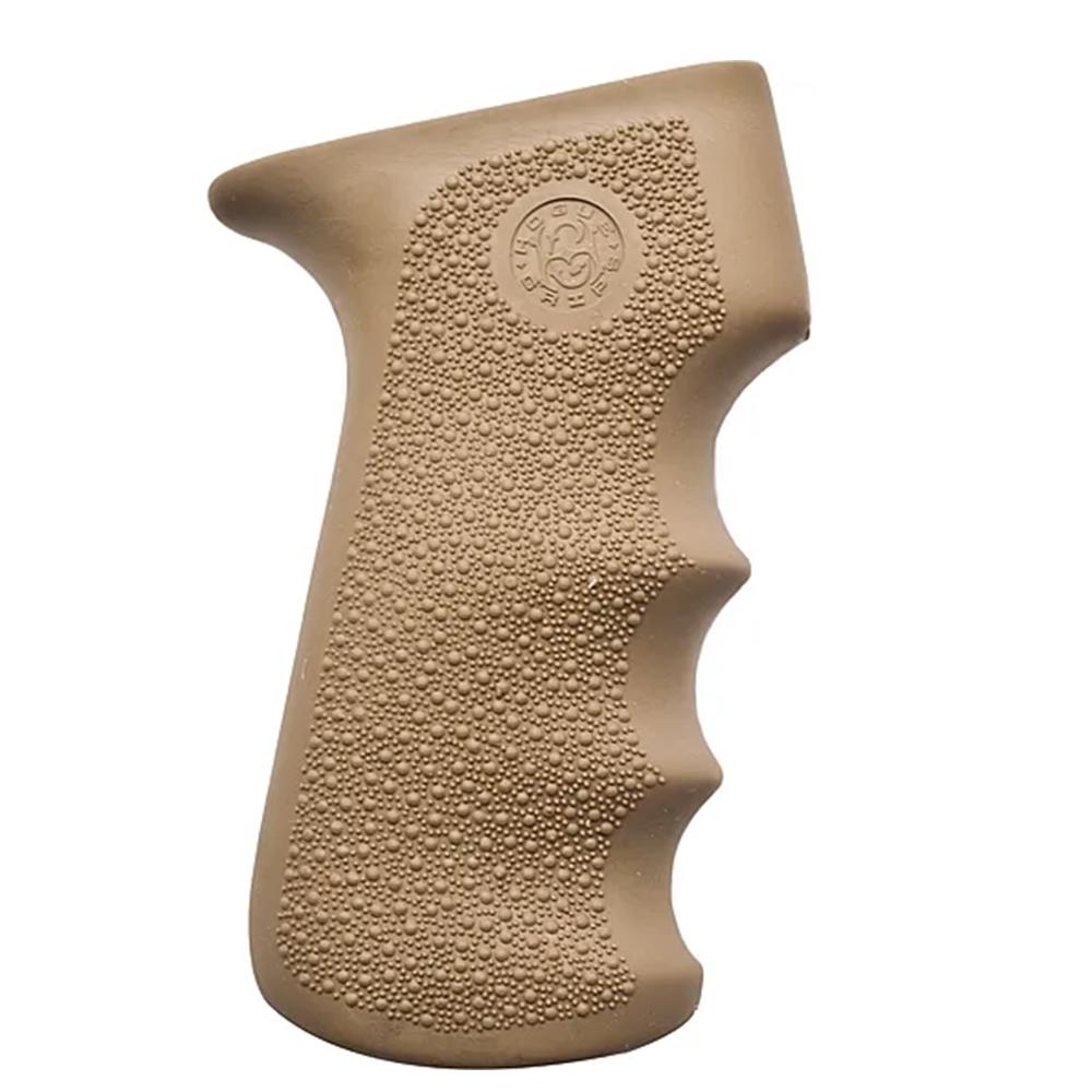 Hogue AK-47 Rubber Grips with Finger Grooves – Desert Tan