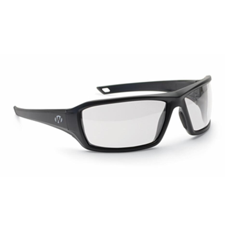 Walker’s IKON Forge Shooting Glasses Black with Clear Lens