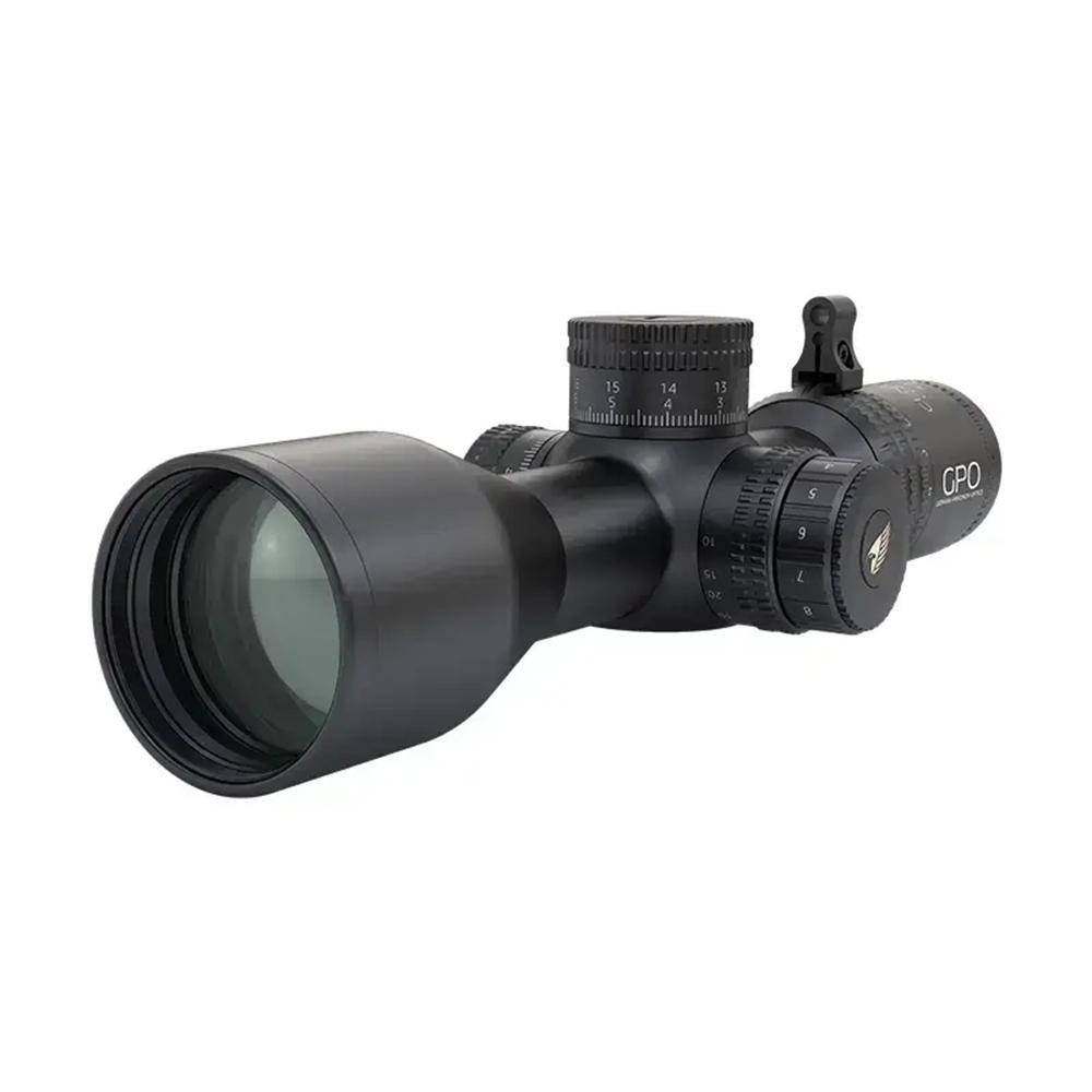 German Precision Optics Centuri Super Compact Rifle Scope 4-16×44 30mm FFP HSi-CQB Illum Black