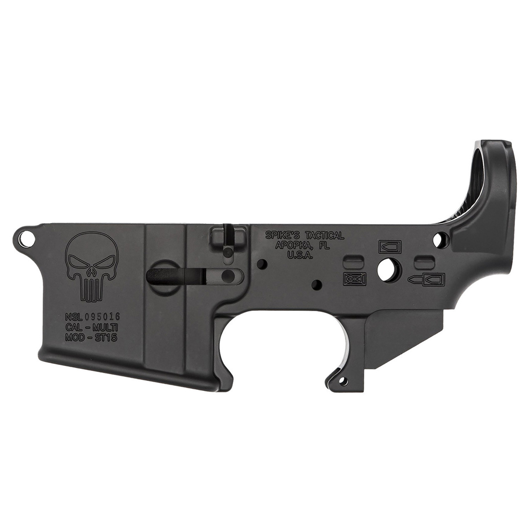 SPIKES STRIPPED LOWER PUNISHER